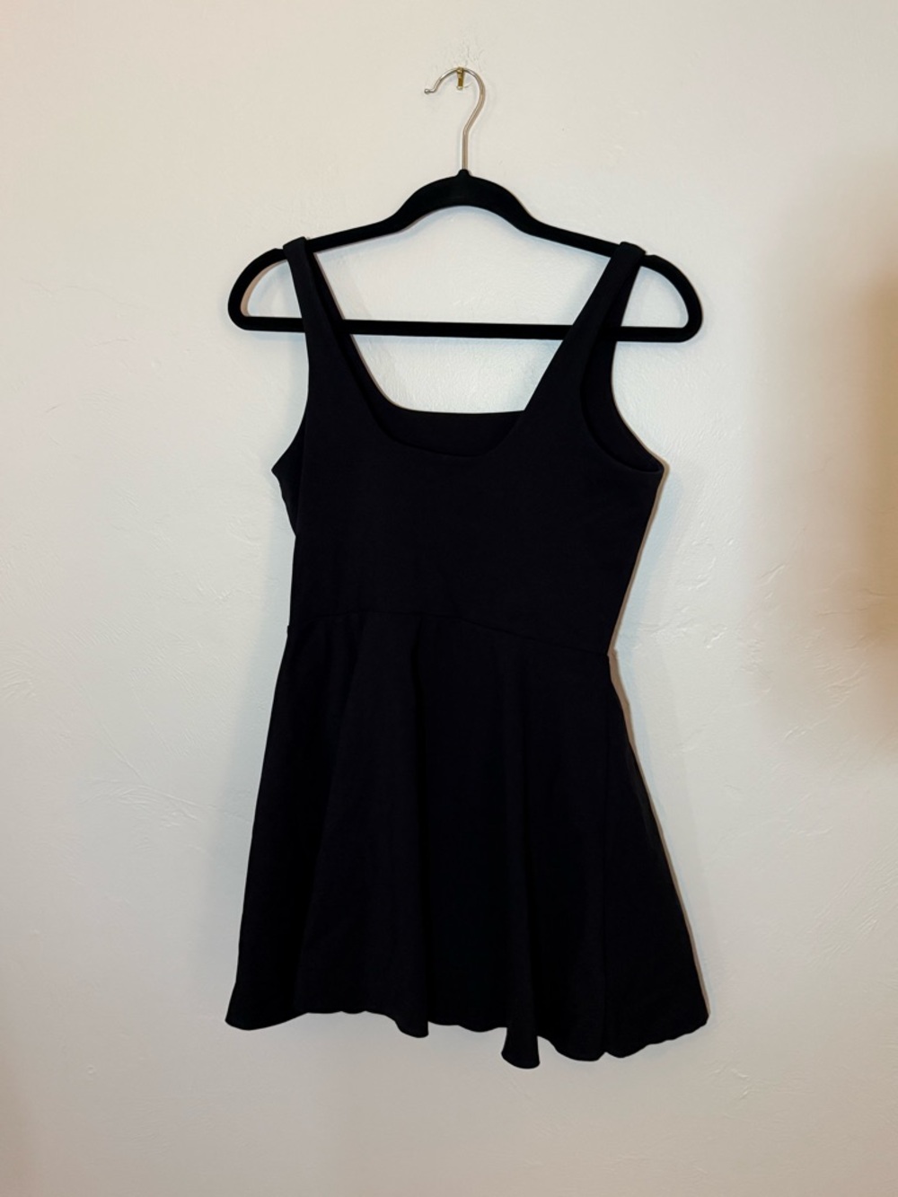 SPNAX | Black Square-Neck A-Line Sport Dress - Picture 7 of 9